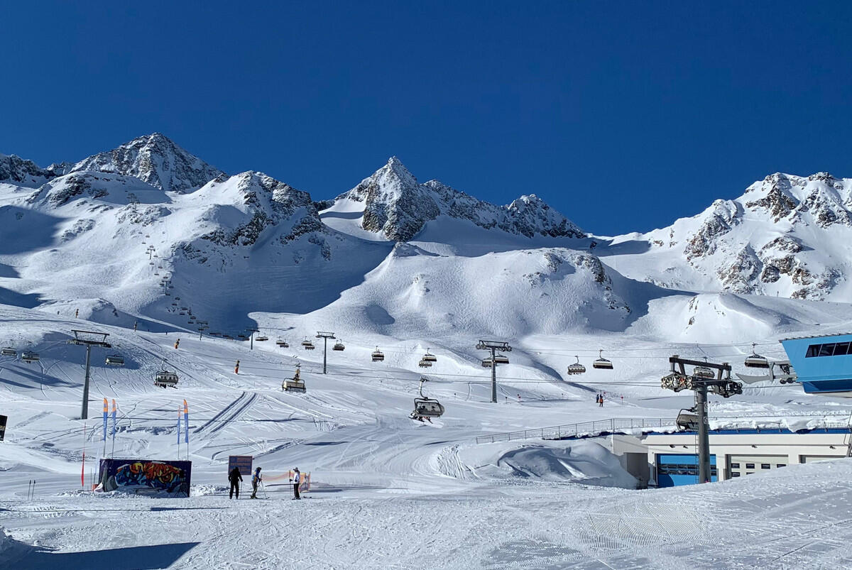 Wyjazdy na narty - lodowiec Stubai (Austria)